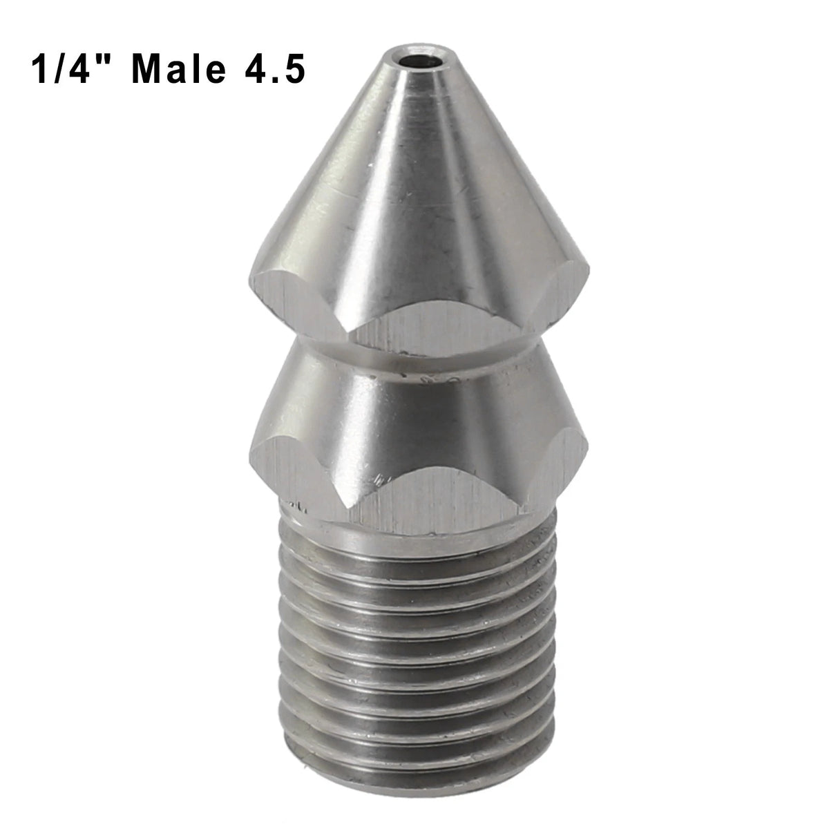 1x Pressure Washer Drain Sewer Cleaning Pipe Jetter Spray Nozzle 4 Jet