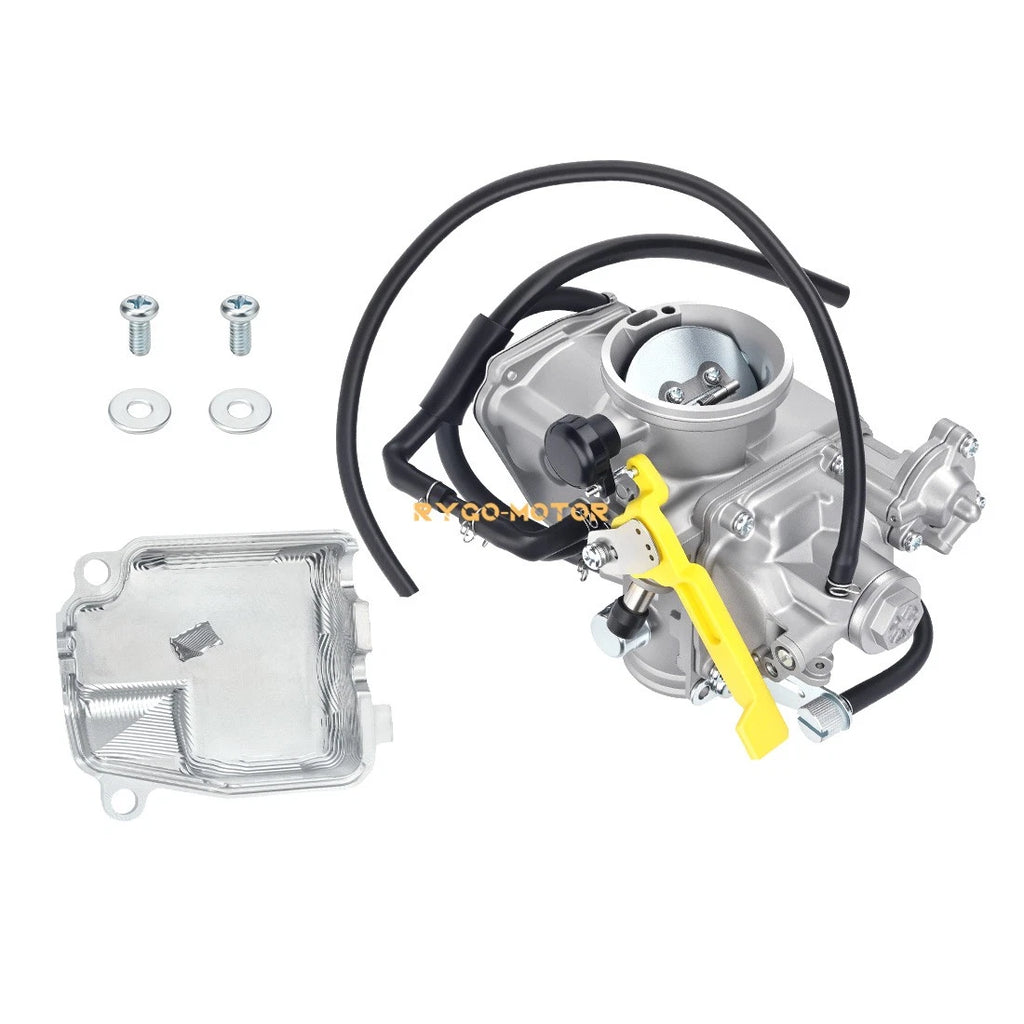 Carburetor & CNC Body Cover for Honda TRX400EX Sportrax (1999–2008), TRX400X (2009–2014)