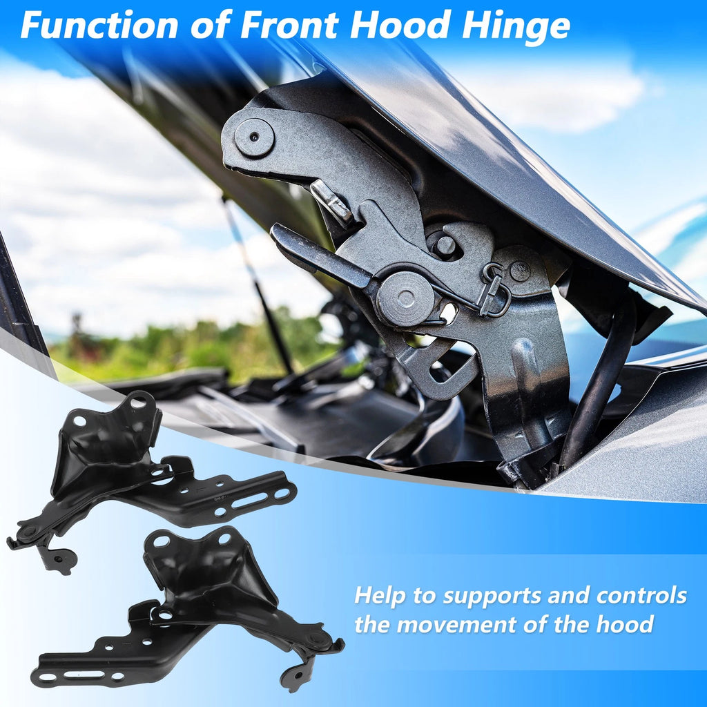 Hood Hinge Front Left Right Replacement for Lexus IS250 IS350 (2006–2015)