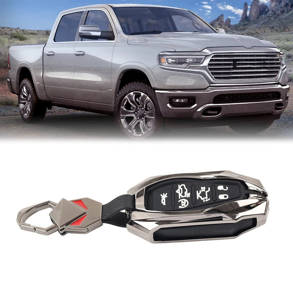 6 Buttons Remote Key Shell Case for Dodge Ram 1500 (2019–2024)