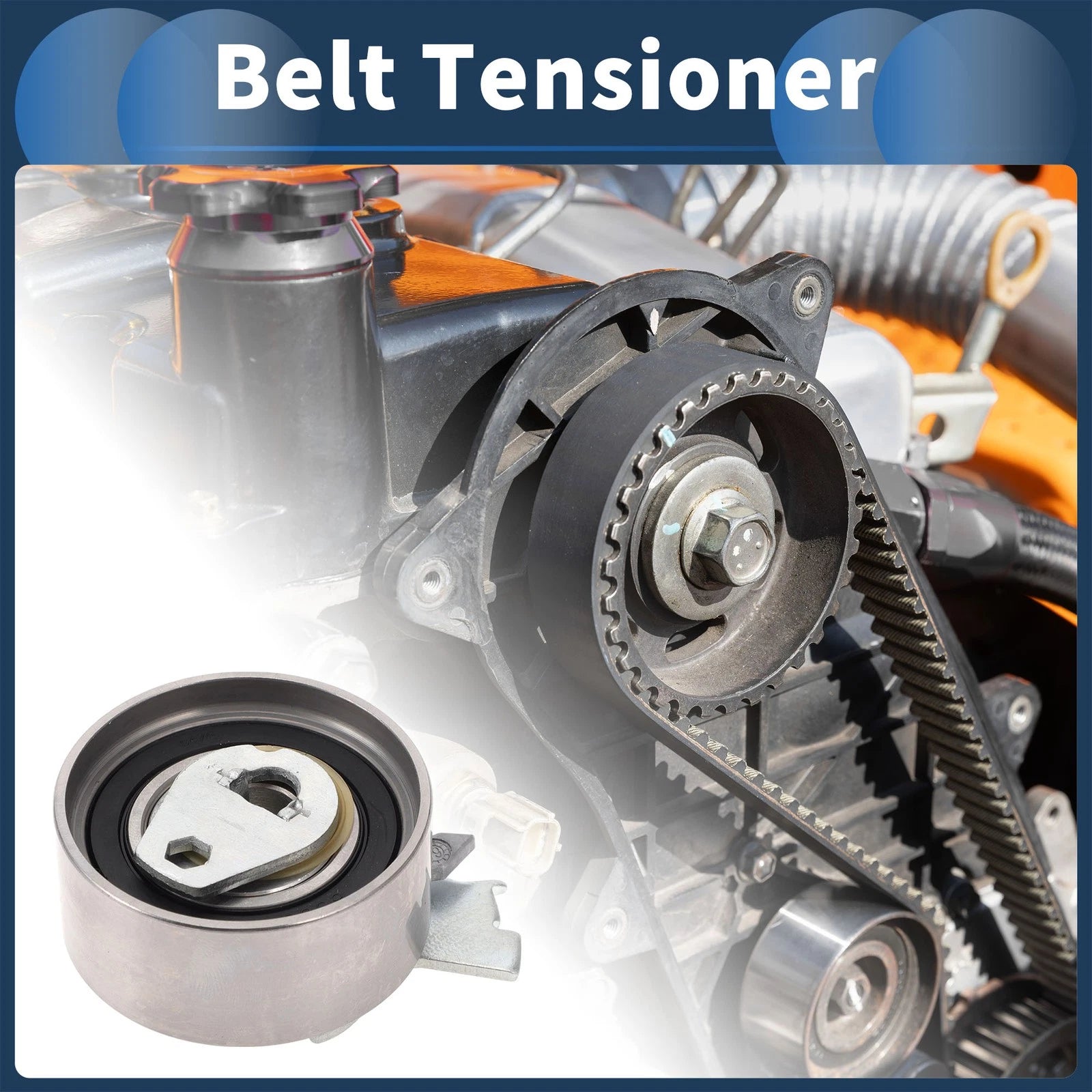 Belt Tensioner for Chevrolet Astra (2002–2011) Metal Replacement 1 Pc