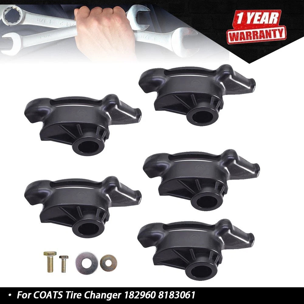 5 Pack Nylon Mount Demount Heads for COATS Tire Changer Machines