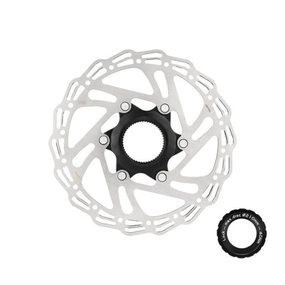 160mm Bicycle Disc Brake Pads Center Lock Design Heat Dissipation Steel