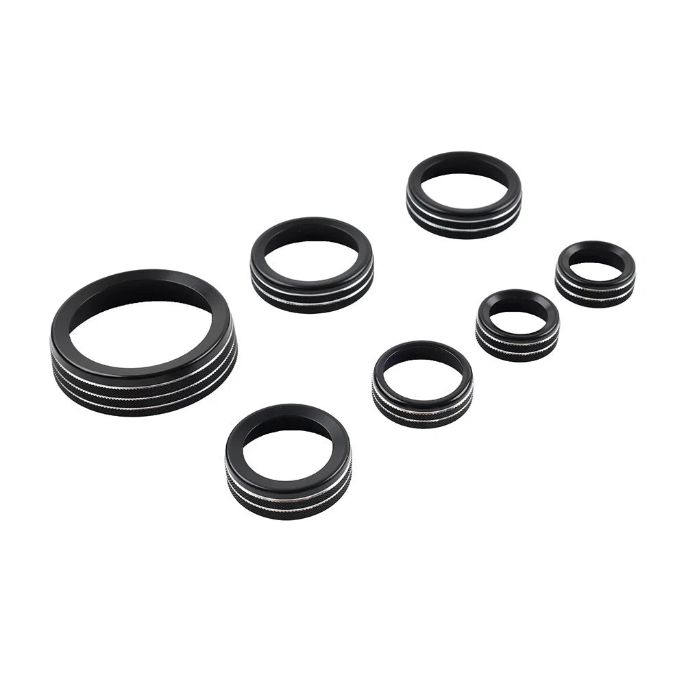 Center Console Switch AC Control Knob Trim Ring for Ford Bronco Sport (2021–2024)