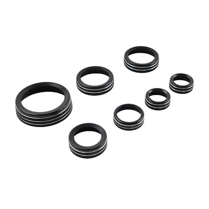 Center Console Switch AC Control Knob Trim Ring for Ford Bronco Sport (2021–2024)