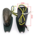 LED Turn Signal Light Indicator for Universal Motorcycle (Black)