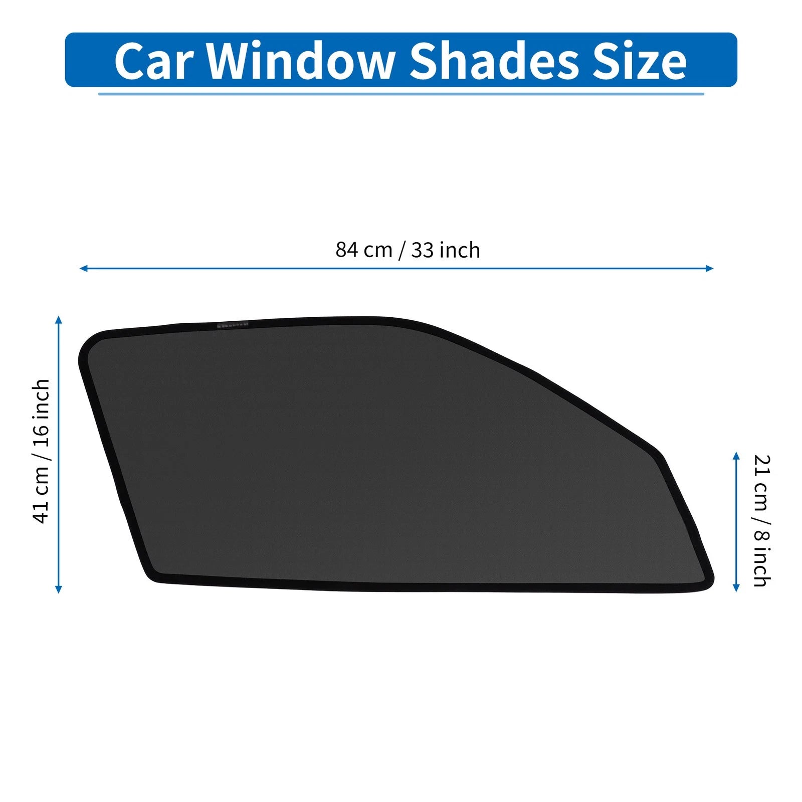 Car Window Cover Replacement for Toyota Hiace 200 Series Net Black (2005–2019)