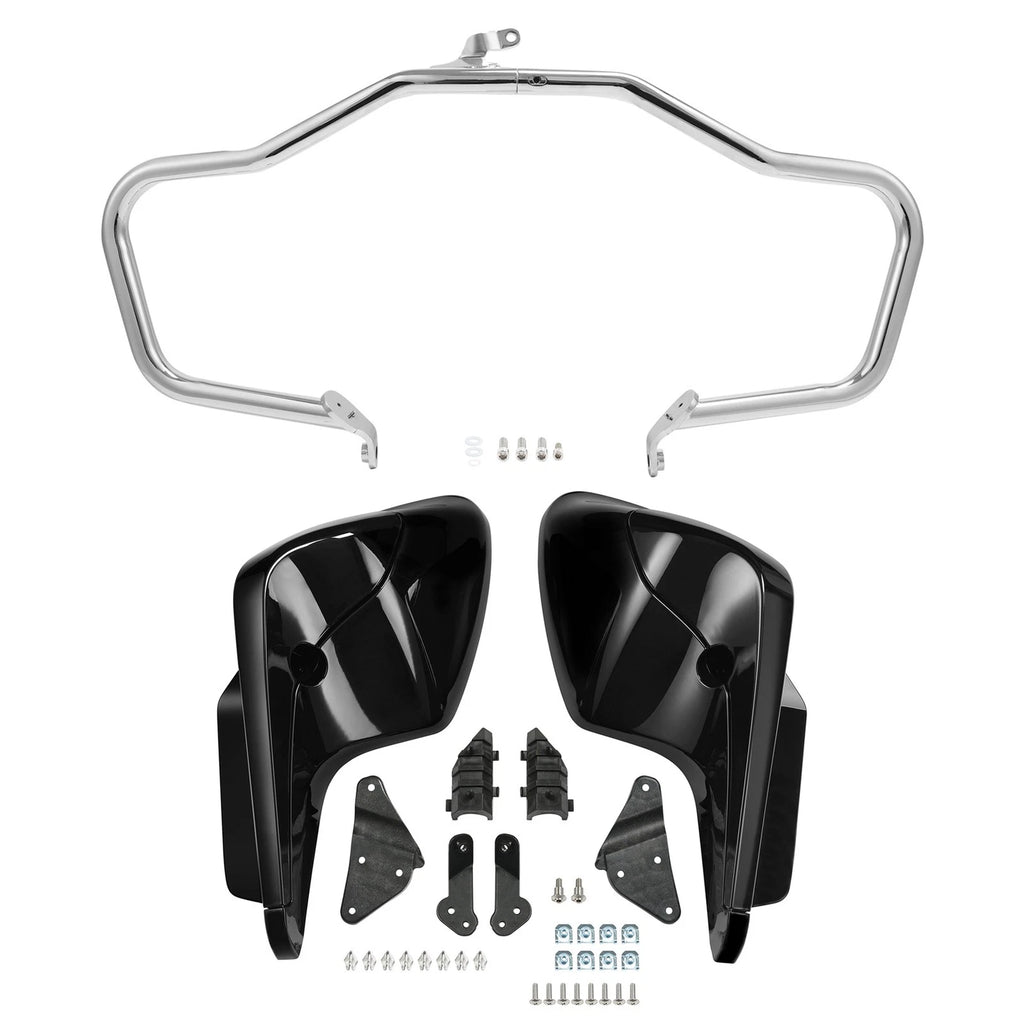 Engine Guard Bar Side Fairings for BMW R18 Transcontinental (2021–2025)