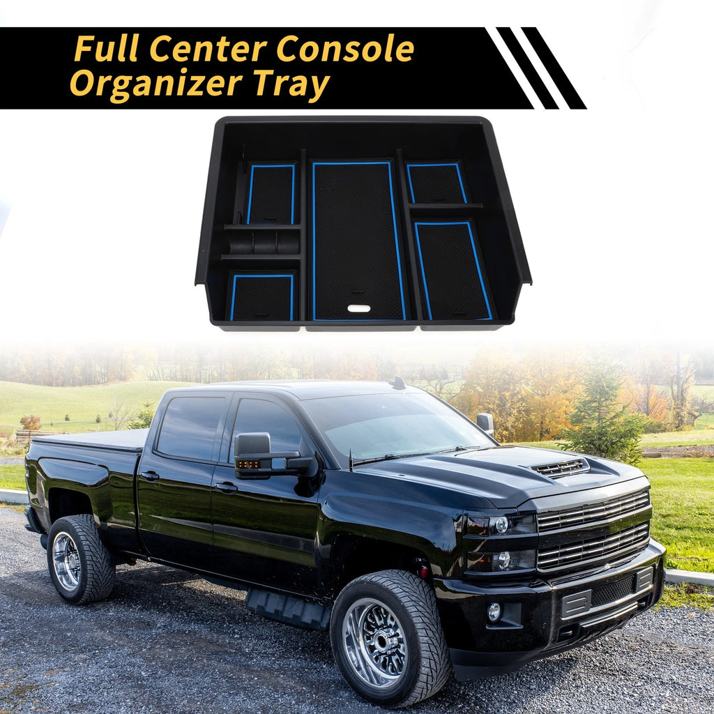 Center Console Organizer Tray Replacement for Chevy Silverado GMC Sierra (2019–2024)