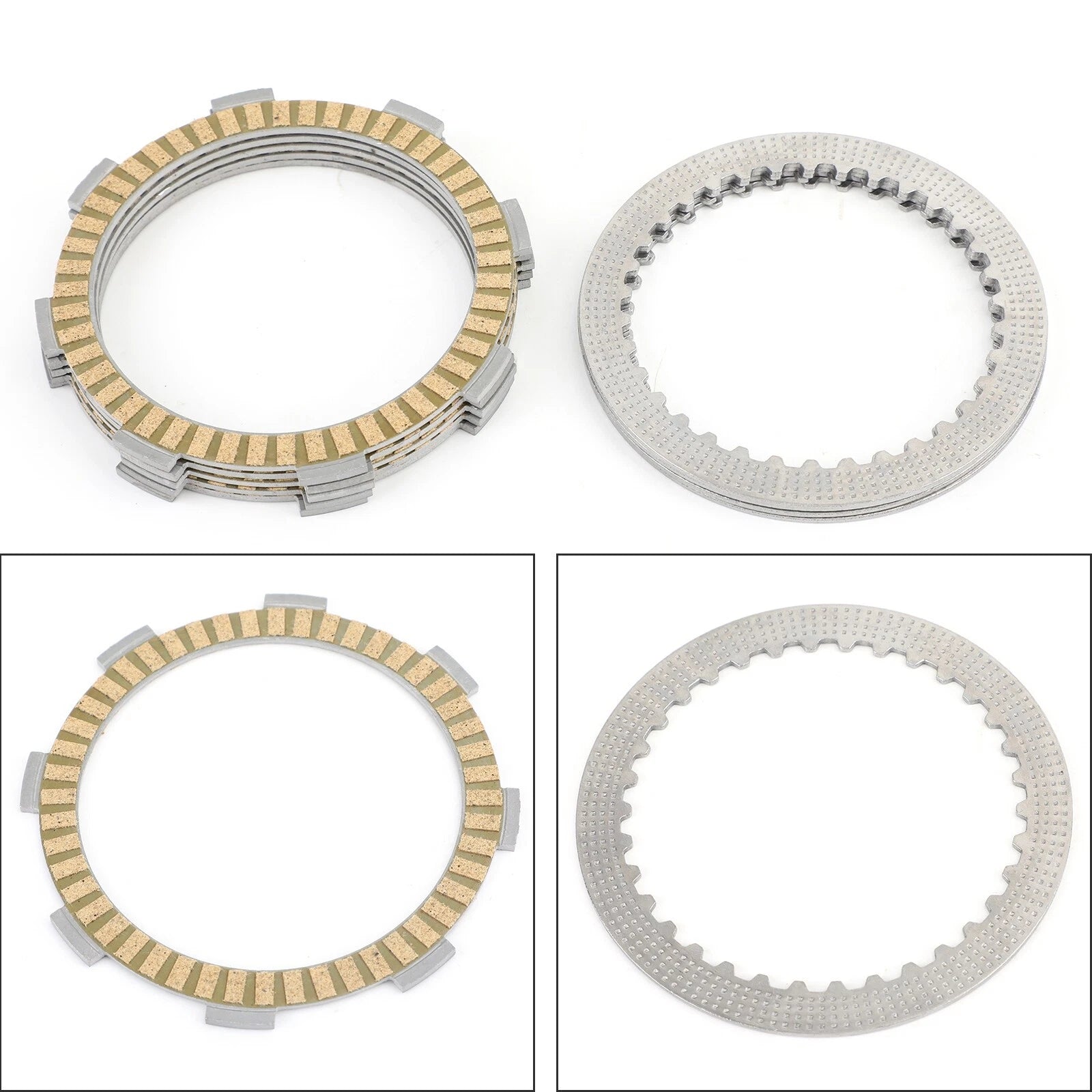 Clutch Kit Steel & Friction Plates for Kawasaki KLF KLT 185 KMX125 (1985–2002)
