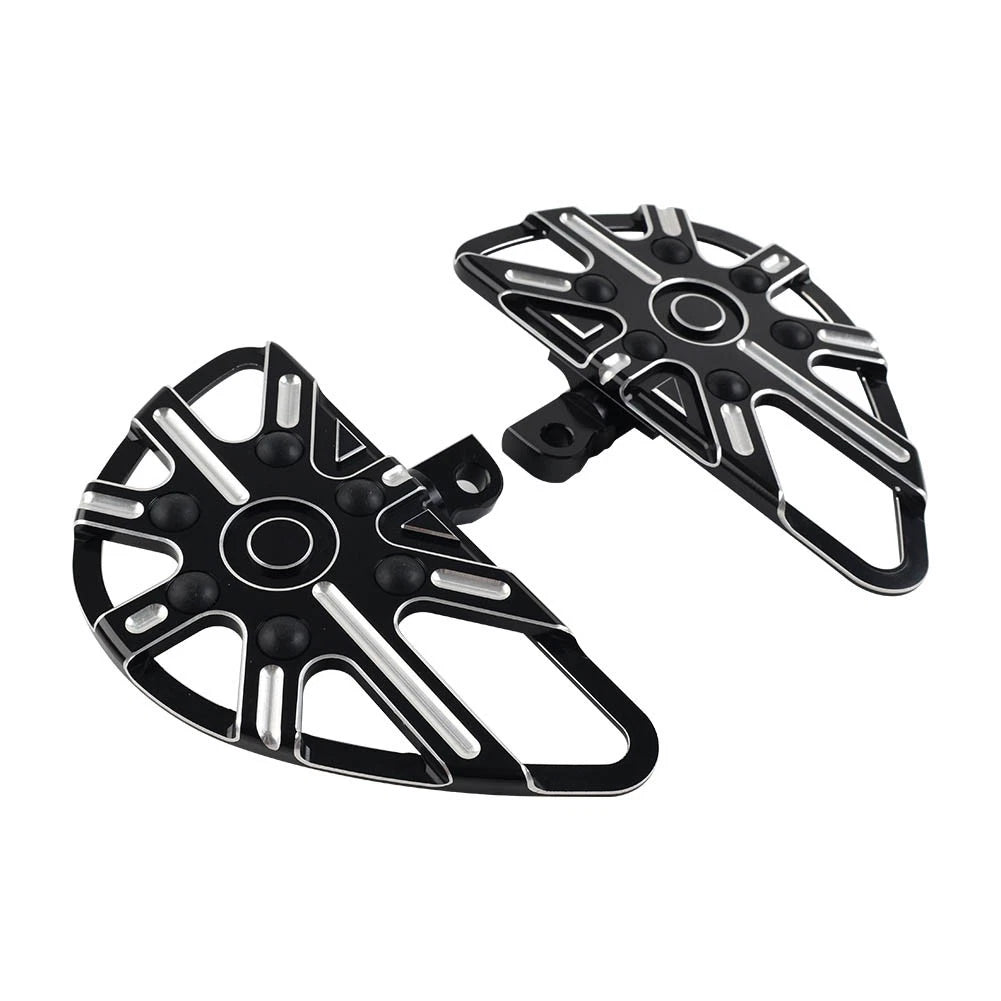 2X Rear Passenger Footrest Floorboard for Harley Touring Softail