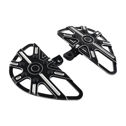 2X Rear Passenger Footrest Floorboard for Harley Touring Softail