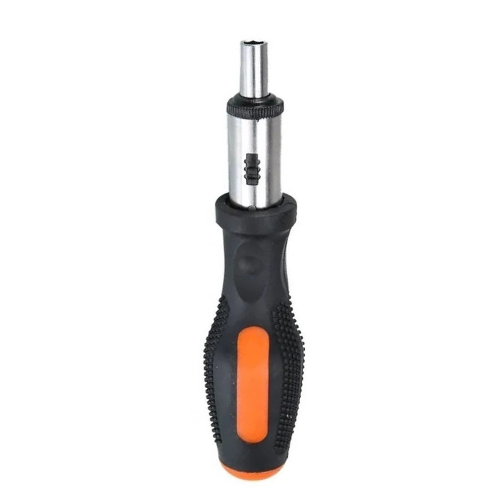 Magnetic Bit Holder Ratchet Screwdriver for