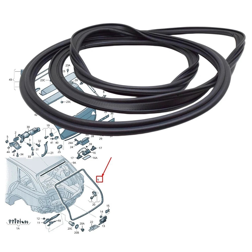 Rear Trunk Seal for