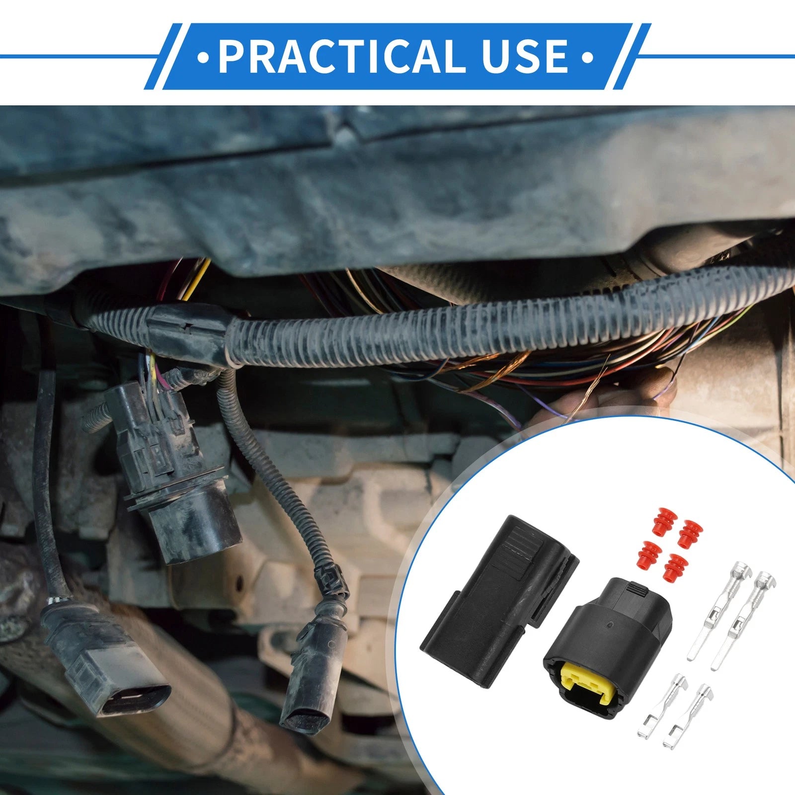 2 Pin Ballast Connector Plug for Hyundai Elantra (2011–2020)