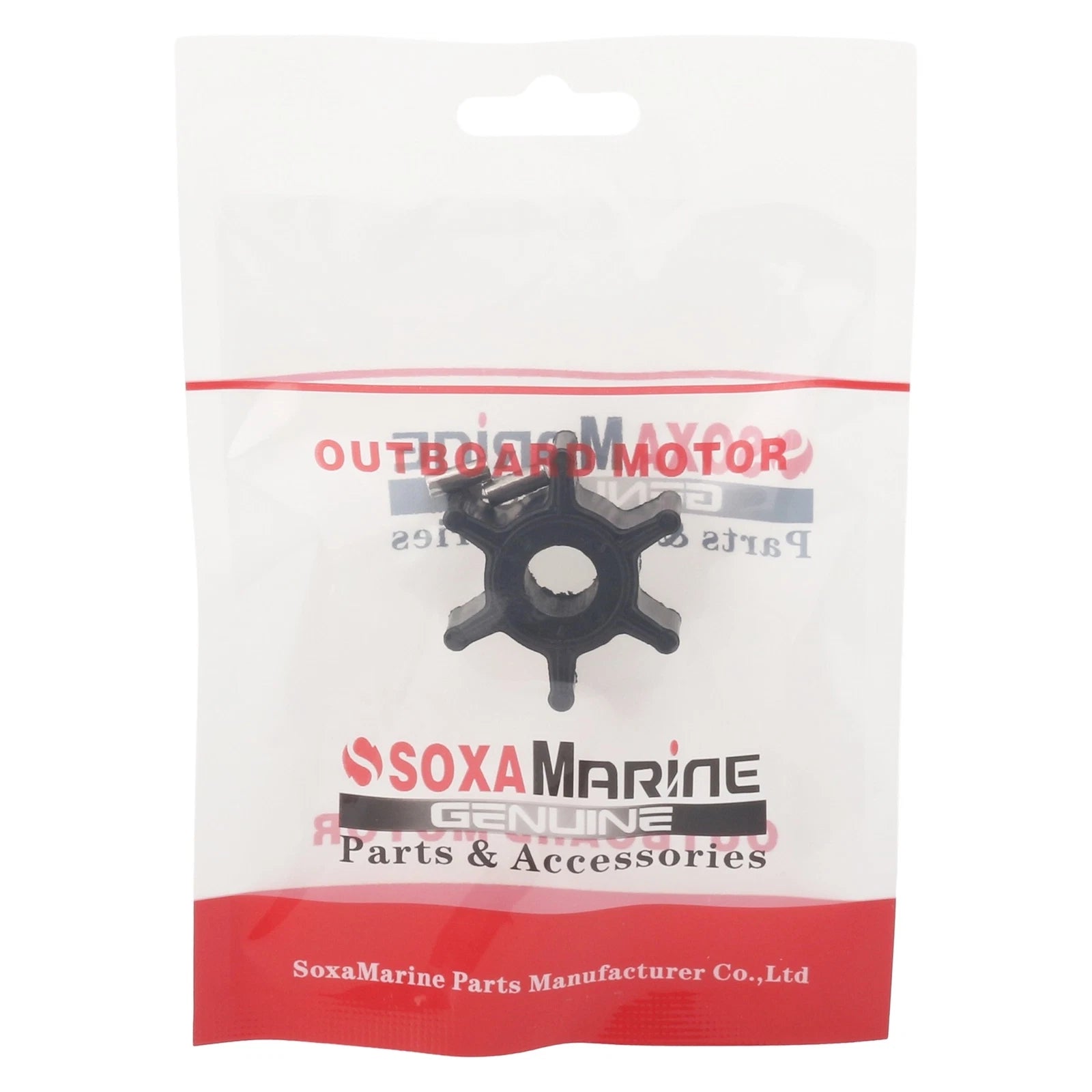 Water Pump Impeller & Key for Yamaha Outboard (6L5-44352)