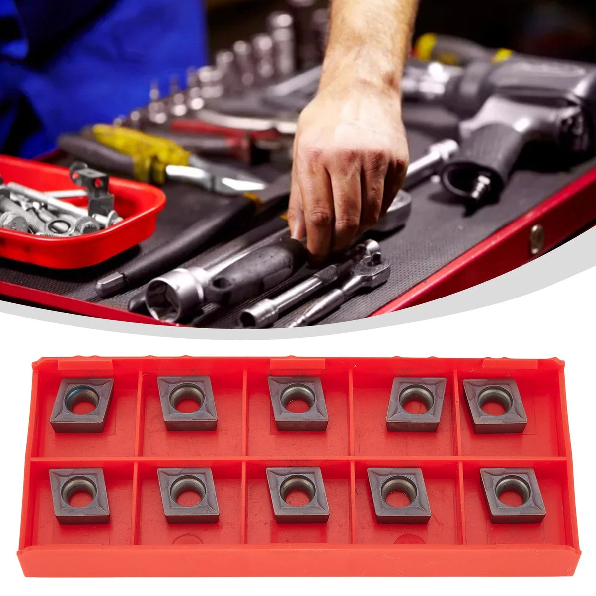 CCMT09T304 Carbide Inserts for Stainless Steel (A 3 Steel)