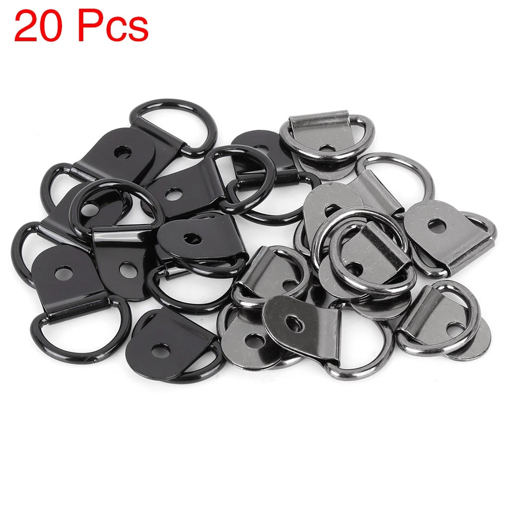 Tie Down Anchors D Ring Titanium Lashing Ring for Car Trailer (20-Pack) (20)