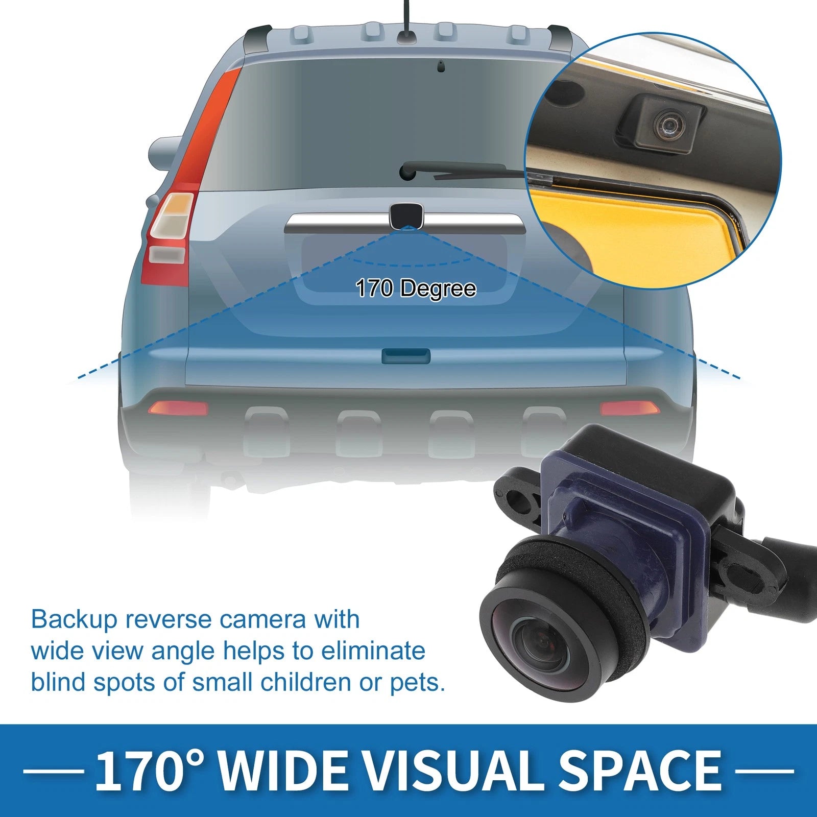 Rear View Backup Camera Park Assist for Dodge Dart (2013–2016)