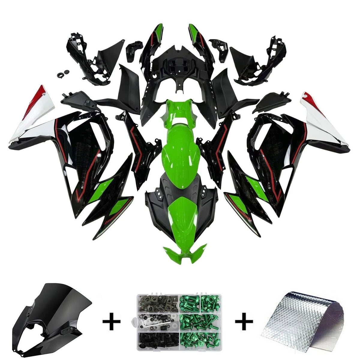 Injection Fairing Kit for Kawasaki ER-6F Ninja650 (2020–2026) #103