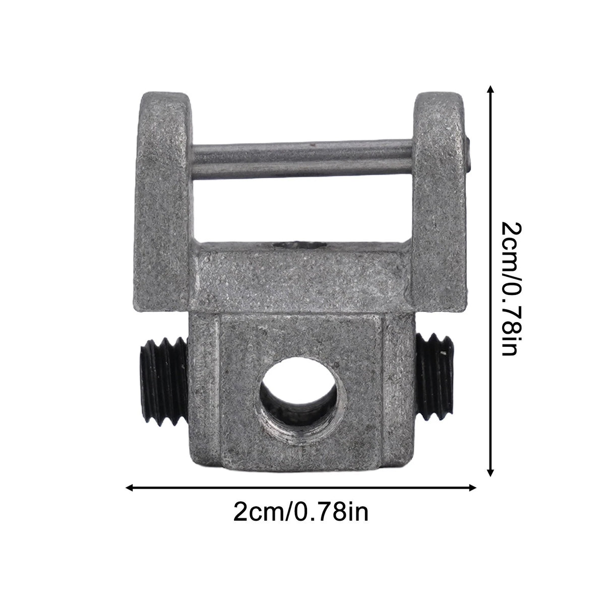 Set of 2 Metal Wire Saw Blade Chucks for Precision DIY Modeling