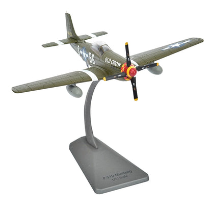1:72 Scale P51 Mustang Alloy Model Aircraft Souvenir Display