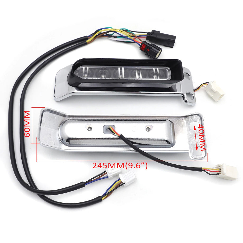 Sequential LED Turn Signal Run Brake Taillight for Harley Road Glide (2014–2019)