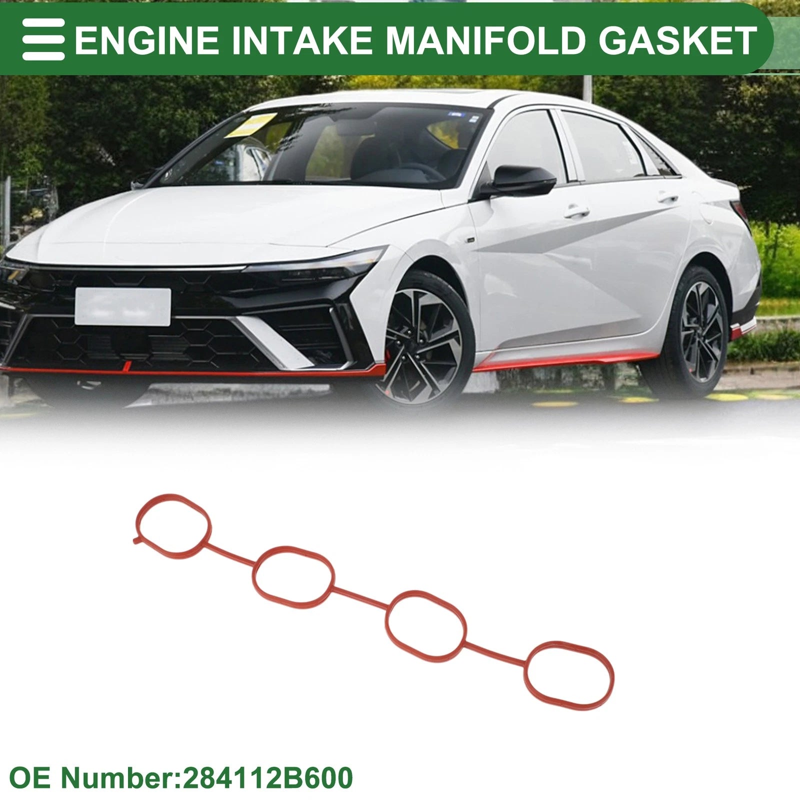 Engine Intake Manifold Gasket Replacement for Hyundai Elantra (2016–2023)