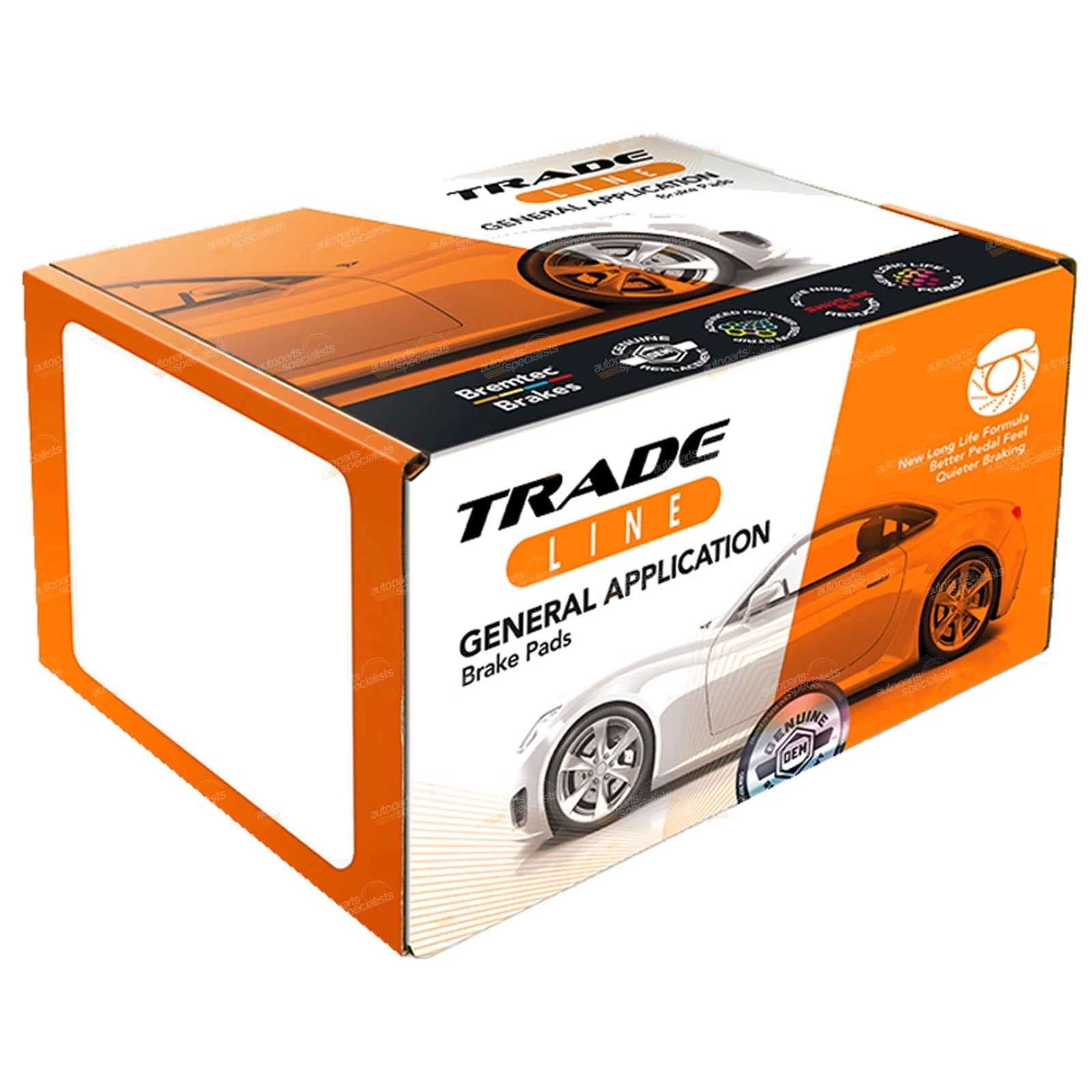 Bremtec Front Disc Brake Pads for Subaru Impreza (2001) EJ20 EJ201 EJ25