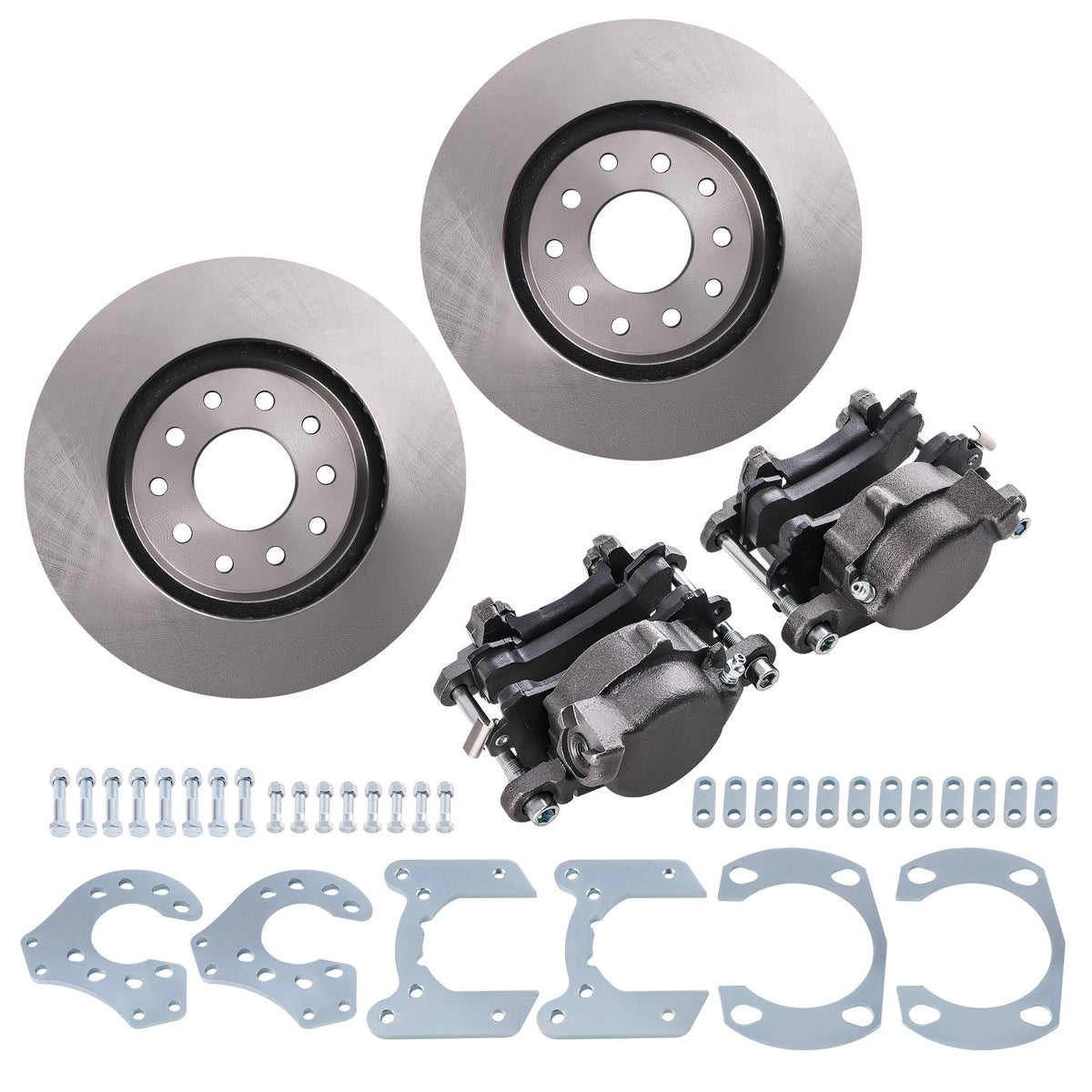 Complete Rear Disc Brake Kit for Ford 9" Axle (Single Piston Caliper)