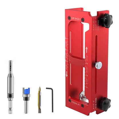 Compact Door Hinge Locator Kit for Quick and Accurate Mounting