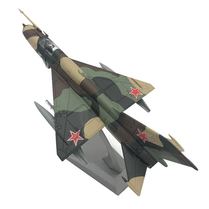 Mig-21 Alloy Aircraft Model for Classic Fighter (1/72 Scale)