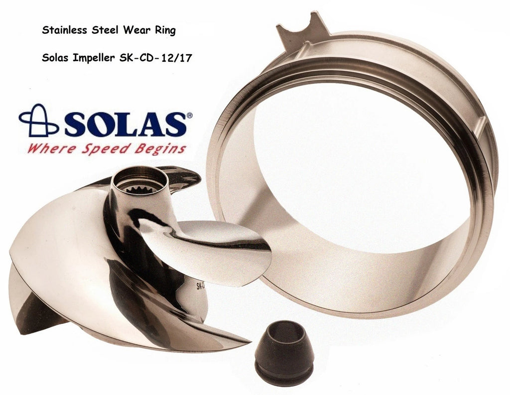 Solas Impeller & Stainless Wear Ring for Sea Doo Spark (2014–2023)