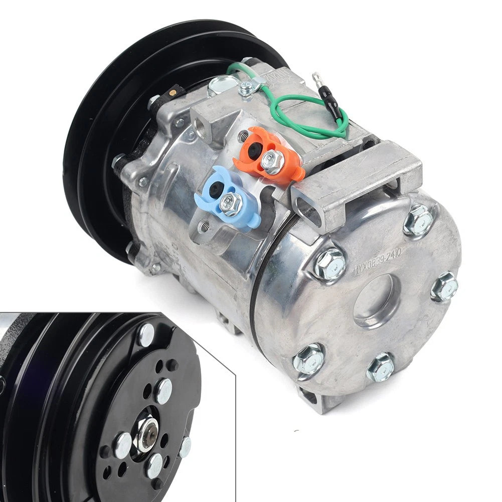 Air Conditioning Compressor for Komatsu PC200-7 PC200-8 (447220-4053, 20Y-979-6121)