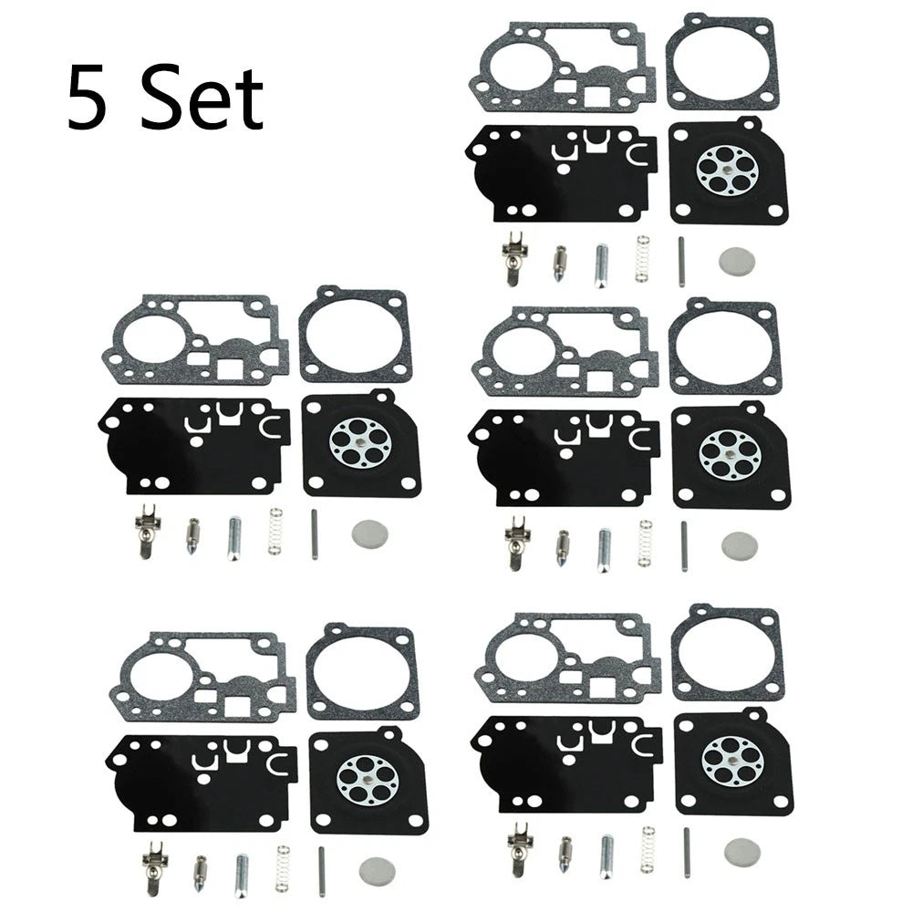 5X Carburetor Diaphragm Kit for Zama RB-156 C1U-W43 C1U-W45 Poulan BVM210VS