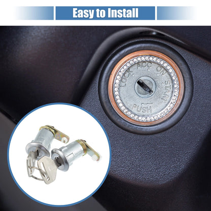 Ignition Switch Cylinder with Key Replacement for Toyota Land Cruiser (2003–2024)