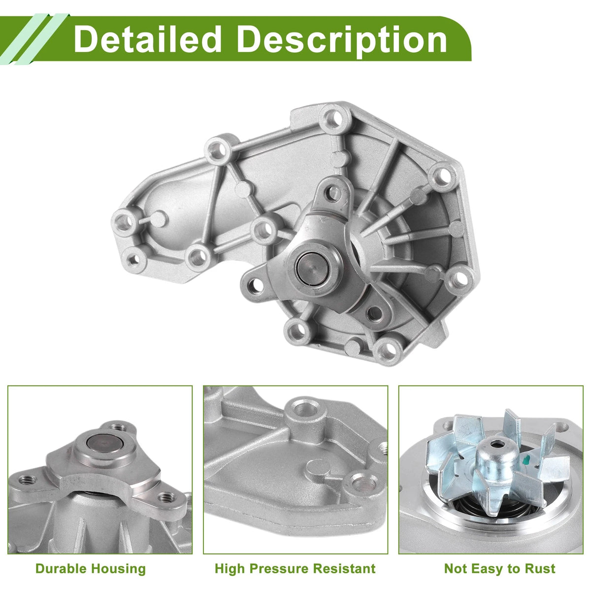 Engine Water Pump for Renault Espace (1996–2002) No. 7701466578