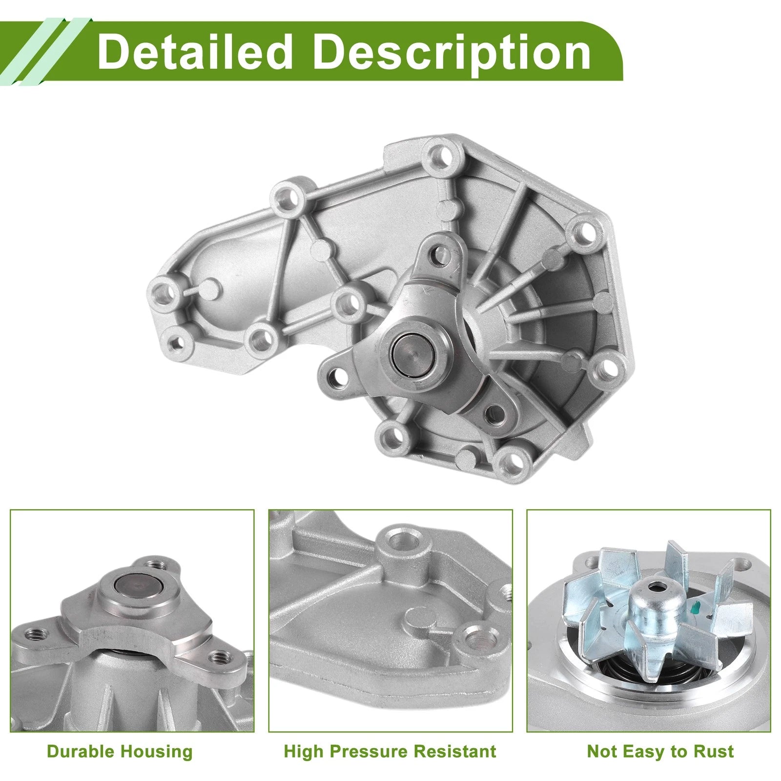 Engine Water Pump for Renault Espace (1996–2002) No. 7701466578