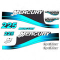 Set of 2 Decals for Mercury 225 hp Outboard (824105A00)