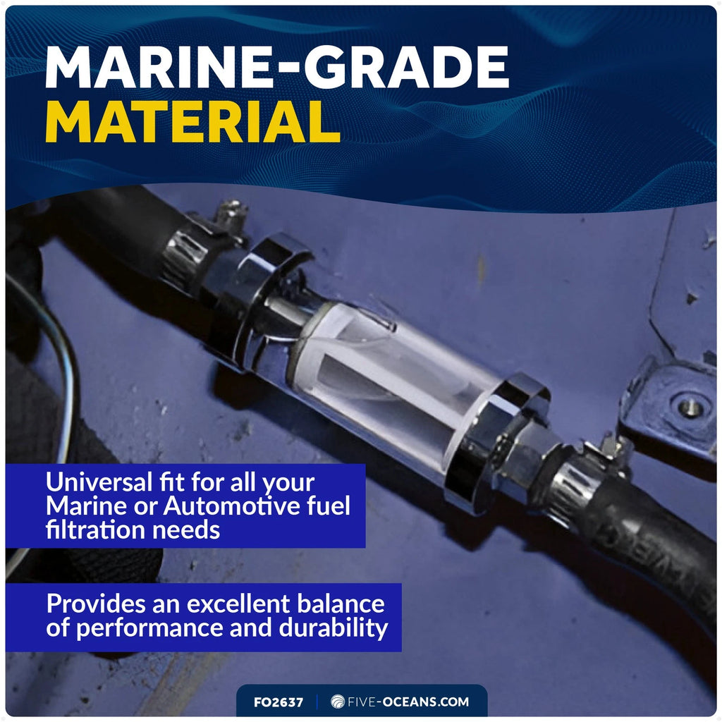 In-Line Fuel Filter for Five Oceans FO2637