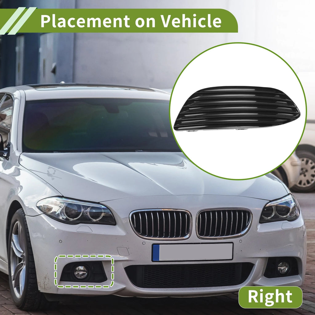Front Right Fog Light Grill Replacement for Mercedes-Benz C-Class (2008–2014)
