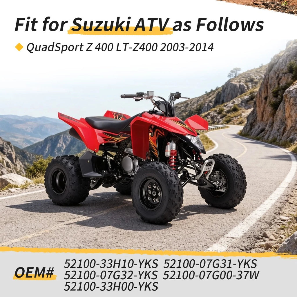Front Air Shocks & Adjustable Tool for Suzuki Quadsport Z400 (2003–2014)