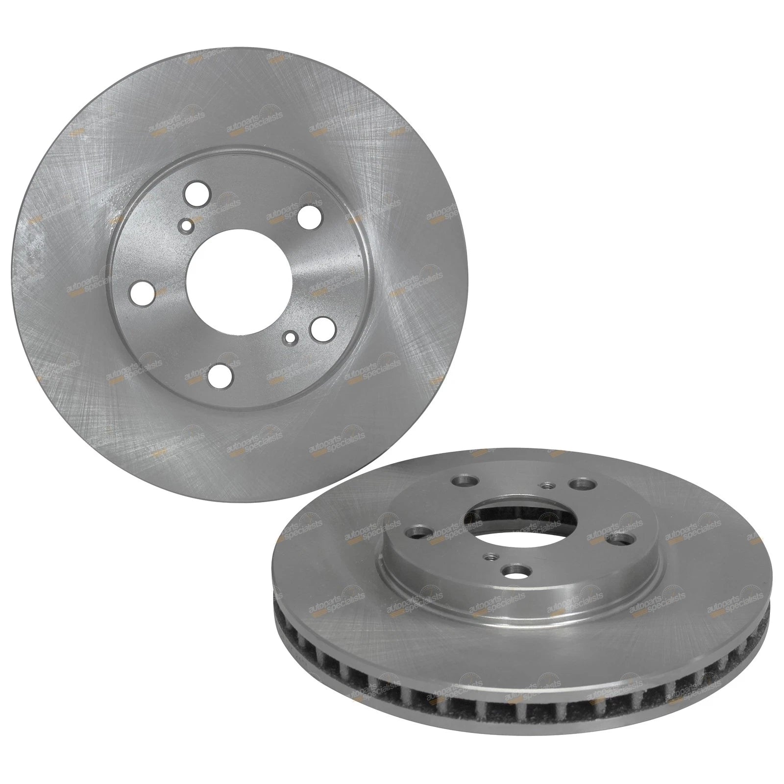 2 Front Disc Brake Rotors for Toyota Estima ACR30 (2000–2003)