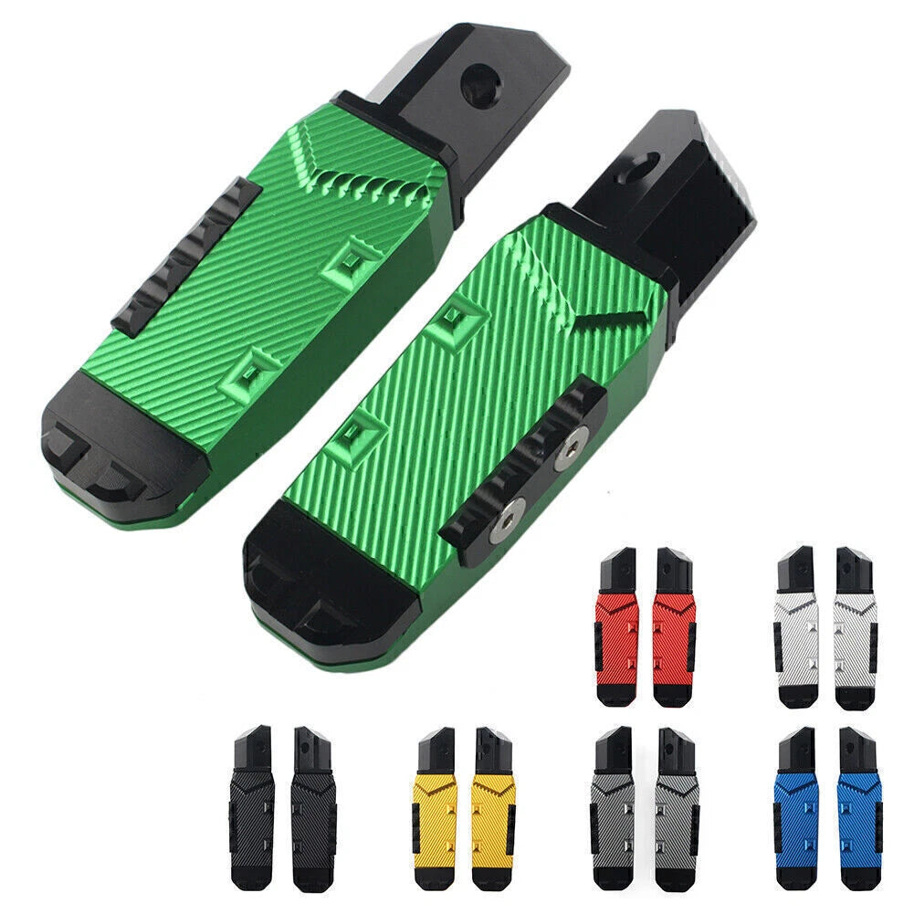 Rear Passenger Foot Pegs Pedal Pads for Honda CBR600RR (2003–2016)
