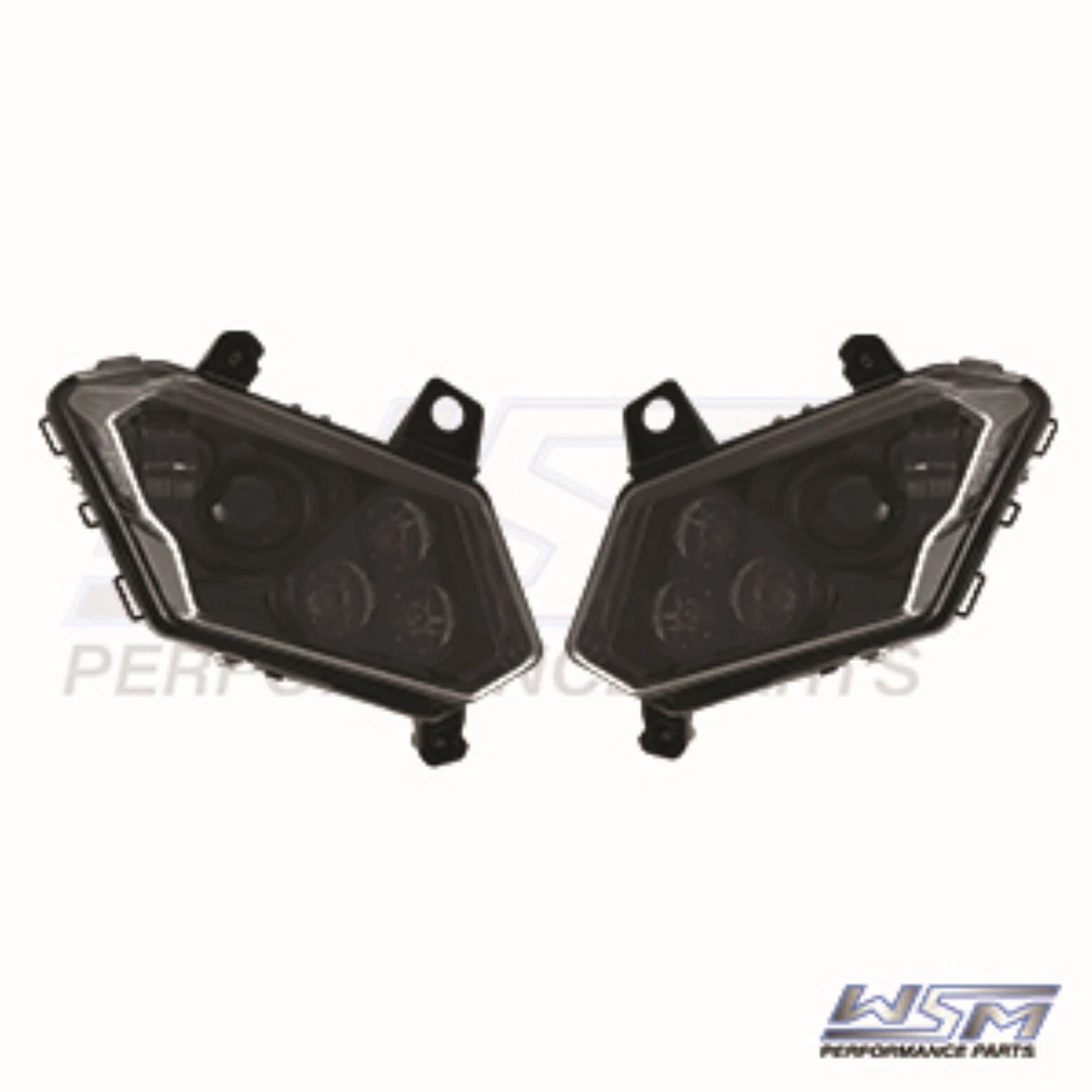 WSM L.E.D Headlights for Can-Am 900 X3 (Smoked Lenses) (020-320-00)
