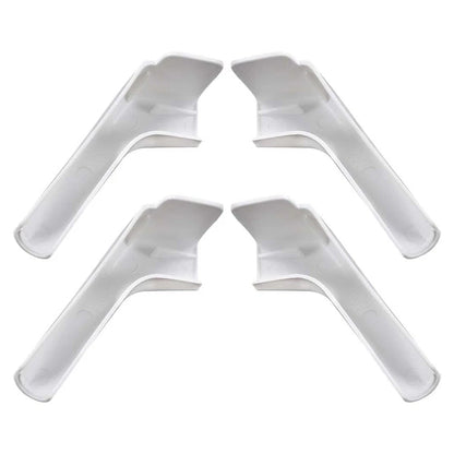 Set of 4 Rain Gutter Spout Extensions for RV Camper (Long Version)