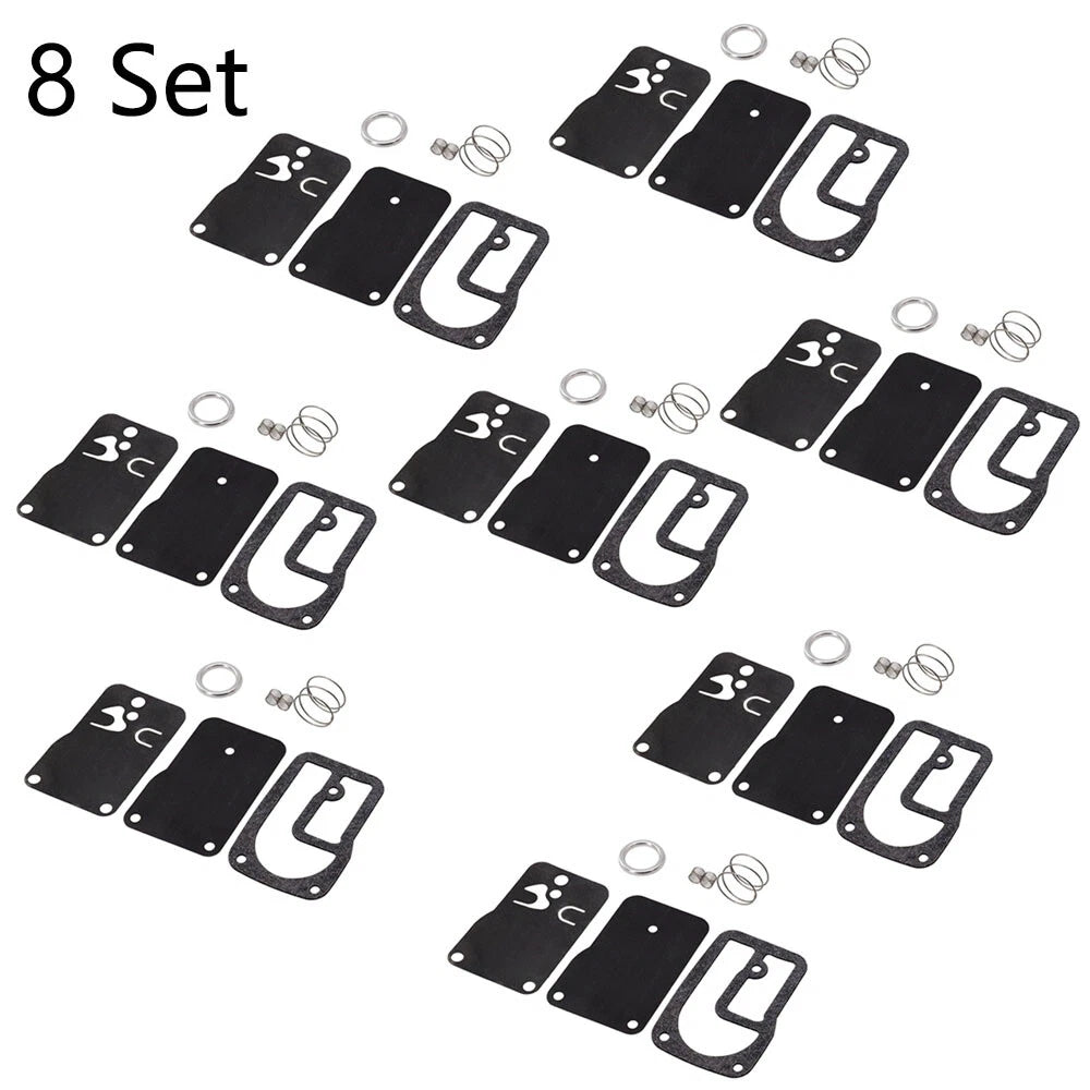 Set of 8 Fuel Pump Repair Diaphragm Kit for B&Stratton (393397, 401400, 402400, 422700)