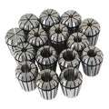 15Pcs Spring Collet Set 2MM-16MM for CNC Engraving Machine
