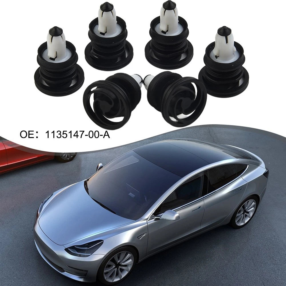 10X Direct Mount Door Trim Panel Clips for Tesla Model 3 (2017–2023)