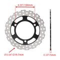 Rear Solid Brake Disc Rotor for Kawasaki Ninja 250R EX250 (2008–2012)